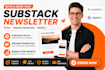 setup substack organic substack promotion substack newsletter beehiiv newsletter