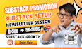 setup substack organic substack promotion substack newsletter beehiiv newsletter