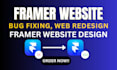 setup framer cms and fix mobile responsiveness