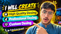 create professional social media poster designs