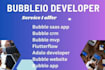 build develop bubble io ios mobile app using adalo glide flutterflow mvp app dev
