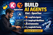 build kimi openclaw ai agents with langchain, langgraph workflow optimization