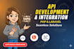 develop or integrate API in PHP or laravel website
