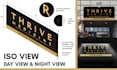 create realistic 3d signage mockups, storefront and wayfinding sign designs