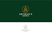 design average candle studio logo