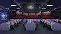 design 3d esport center VR cyberclub, gaming room, digital furniture, cgi render