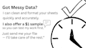 provide fast data cleaning with validation