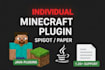 create individual minecraft plugins