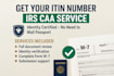 help you to get an itin as an irs caa