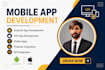 develop android, ios, flutter mobile app with firebase