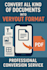 convert document into required format