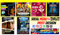 create social media post and creative facebook ad desing
