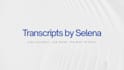 provide english transcription and proofreading