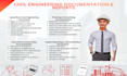 prepare civil engineering documentation and reports