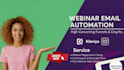 create a perfect webinar setup and email automation webinar funnel