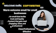 write high converting onboarding email for new customers