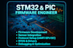 program pic microcontrollers, develop firmware and embedded systems