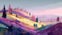 paint stunning landscape illustrations