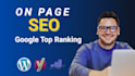 do powerful onpage seo and onsite optimization to boost your website ranking