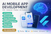 custom app development for ios app, android with ai chatbot as flutter developer
