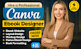 canva ebook design, pdf design, ebook formatting, workbook, book interior design