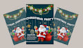 design christmas flyer, event flyer design, poster, post