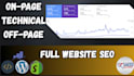 do complete monthly SEO services, google, ai, local, off page, aeo, GEO