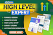 be your gohighlevel expert for go high level website and sales funnel automation