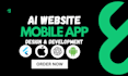 do web application, ai website web to app website development