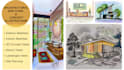 do presentation ready hand drawn architectural or scenic artwork