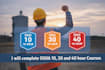 osha 10, 30, 40 hour courses