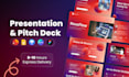 do powerpoint, google slides design and investor pitch deck