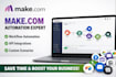 make com automation, n8n automation, fix make com, made com automation lindy ai