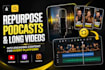 edit talking head video and long form video editor