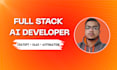 develop ai powered website, saas app or chatbot as a full stack developer