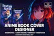 make professional light novel webnovel anime book covers