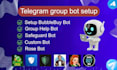 be setup telegram community bot in your crypto projects
