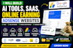 create ai tools, saas, blog and adsense approved website