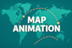 make short map animation videos for your social media pages