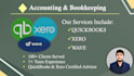 do quickbooks, xero and wave bookkeeping, cleanup and setup
