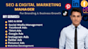 be digital marketing manager SEO, SMM, and SEM