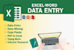 organize, clean and format excel data
