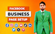 create and setup facebook business page