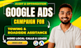 google ads audit and optimization for towing, roadside assistance