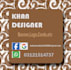design a professional and modern visiting card