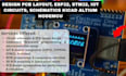 design pcb layout, esp32, stm32, iot circuits, schematics kicad altium nodemcu