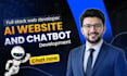 do custom ai website development as full stack web developer