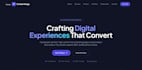 create a modern react landing page website with tailwind CSS