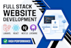 build a full stack website using laravel livewire react and nextjs