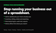build a custom admin dashboard and internal tool for your business